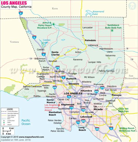 List of cities in Los Angeles County, California .
